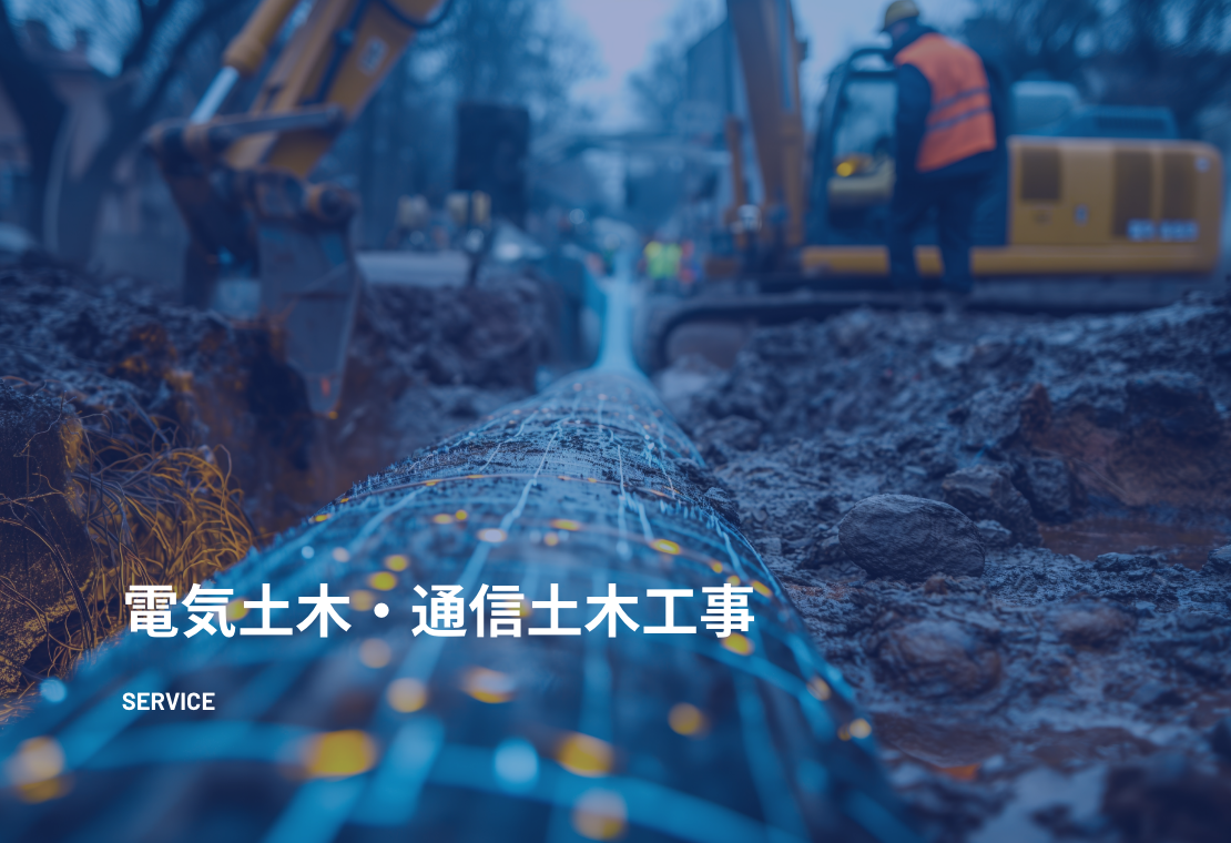 電気土木・通信土木工事｜関通コア